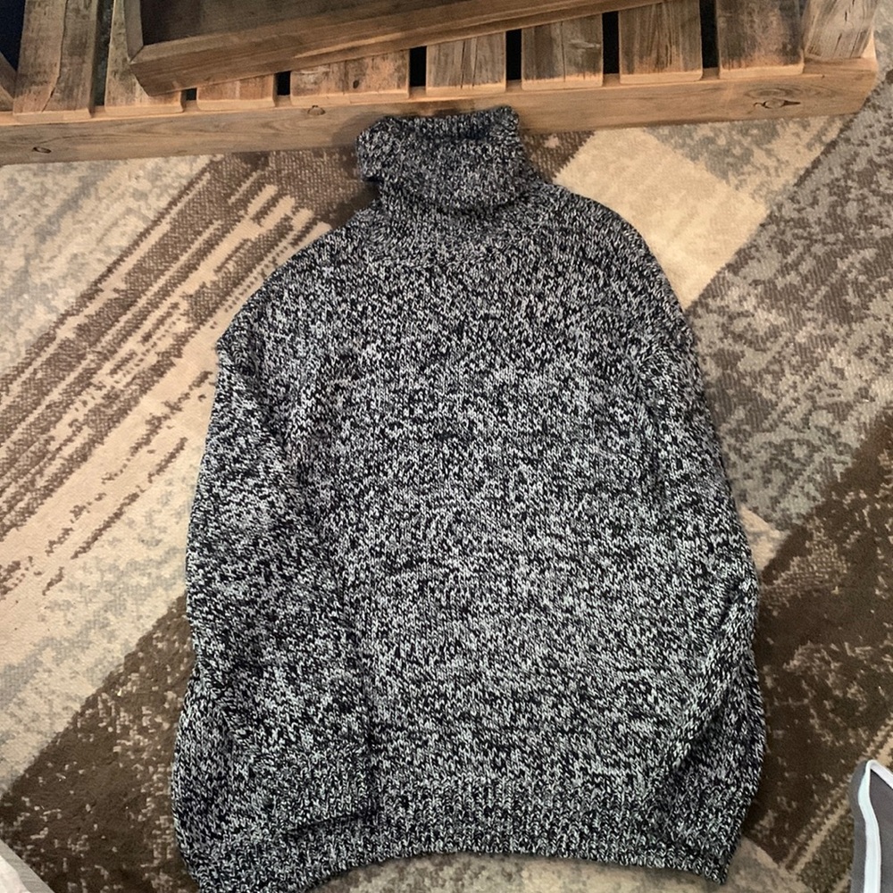 over sized sweater